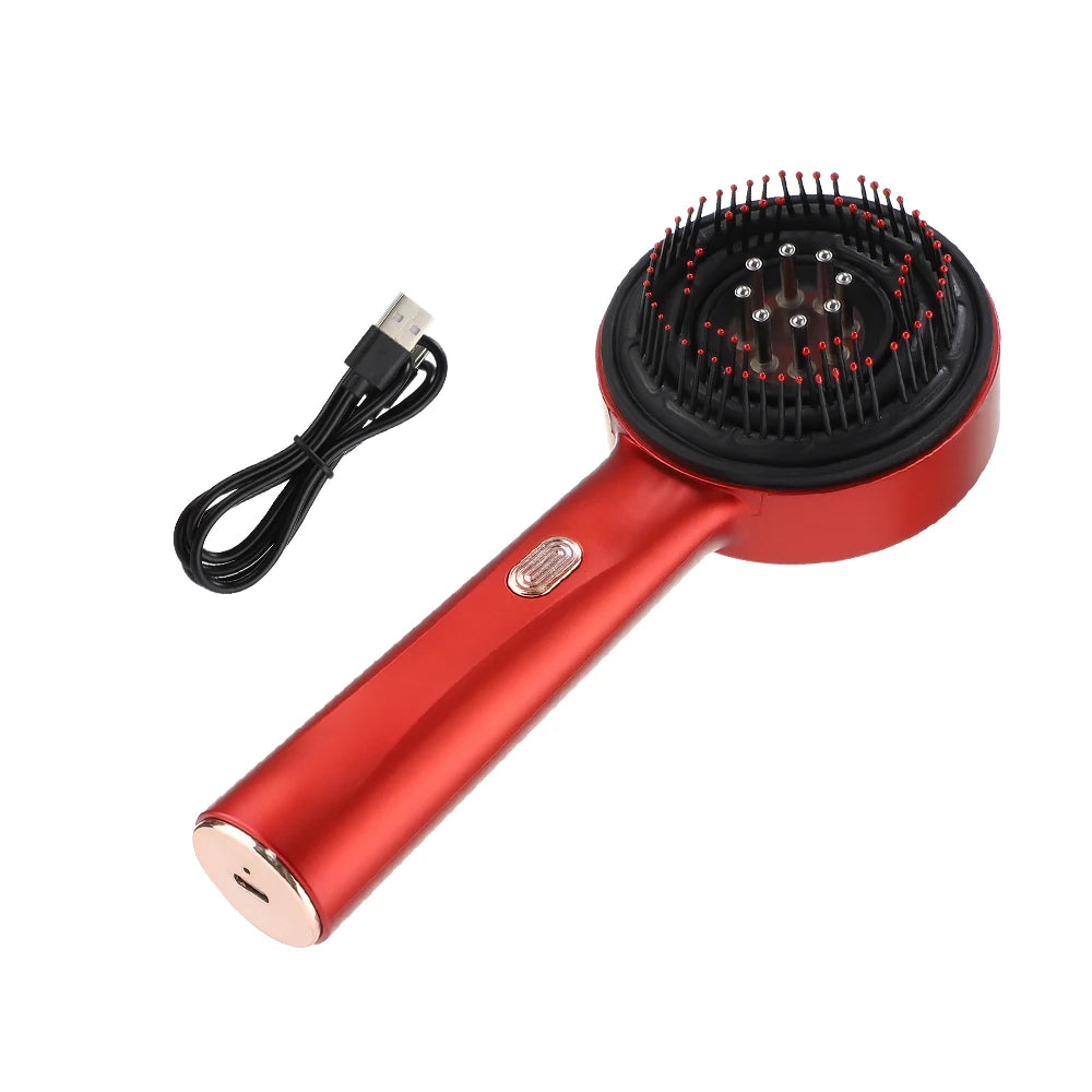 Deep Kneading Masssage Comb, Red Light Therapy Scalp Massager, Hair Growth Massage Scalp Brush, Head Medicine Applicator
