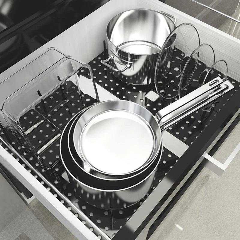 Kitchen Organizer Dish Drying Rack Telescopic Plate Bowl Stand Storage Drawer Adjustable Holder Drain Shelf Home Accessories