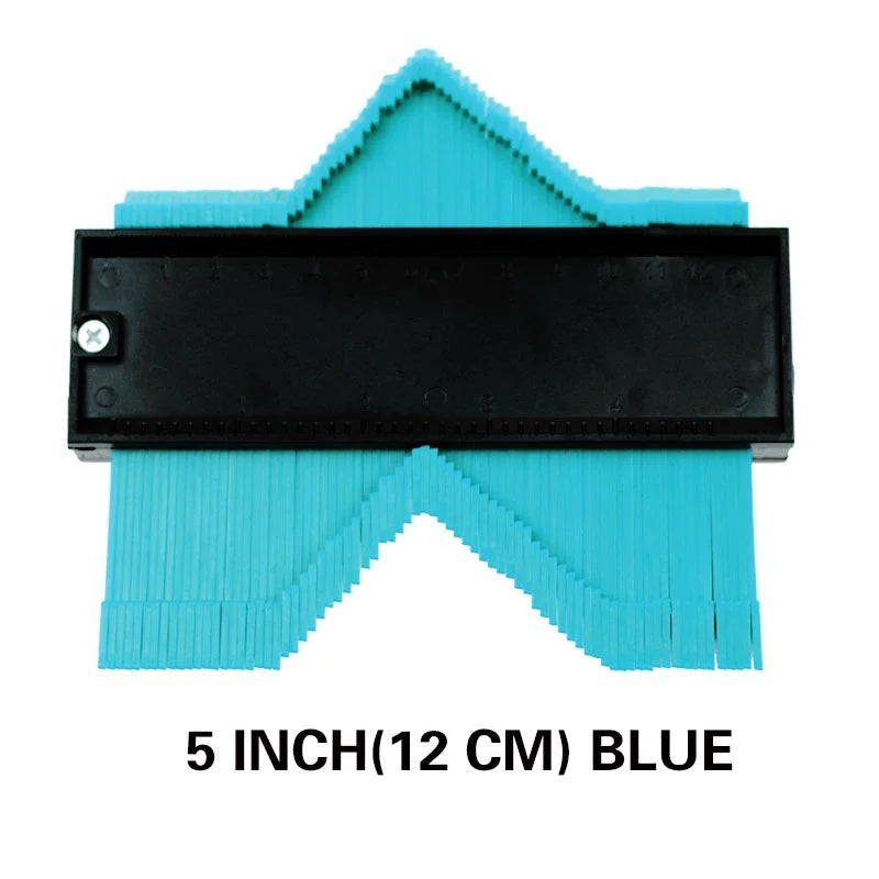 Shape Contour Gauge Duplicator Profile Measuring Tool Contour Duplication Gauge Contour Template Plastic Contour Copy Duplicator
