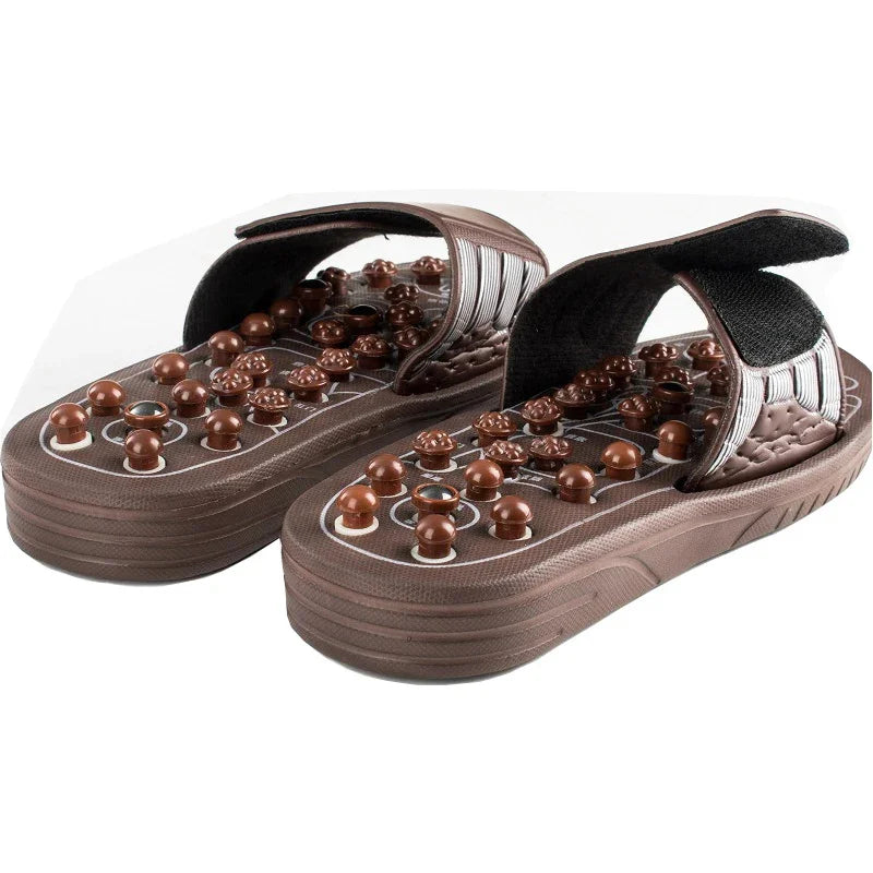 Foot Massager Acupuncture Slippers Massage Tool Acupoint Activation Reflexology Therapy Relieve Foot Pain Meridians Arthritis