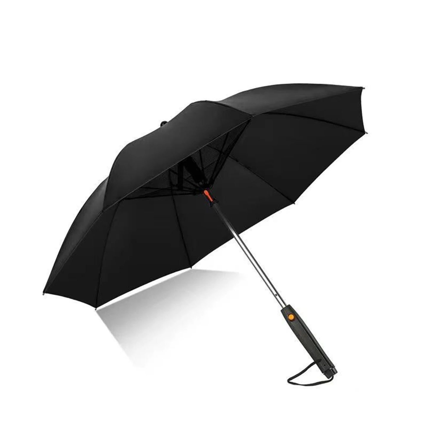 Umbrella With Fan USB Rechargeable Battery Portable Fan Umbrella With Mist Spray Umbrella For Summer Walking