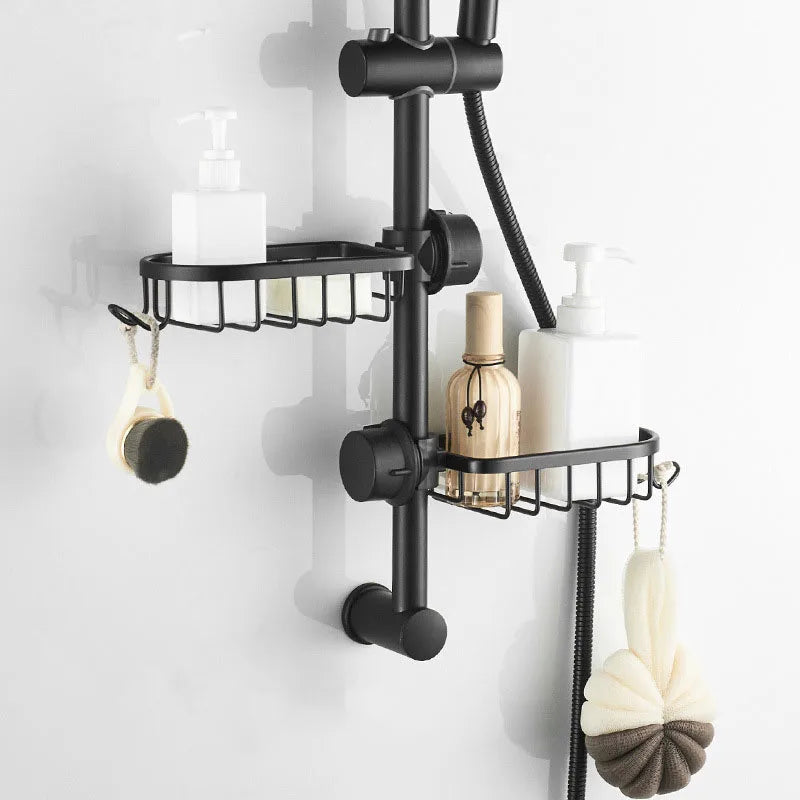 Bathroom Shelves Drain Shampoo Storage No Punching Required Shower Organiser Shelf Bathroom Accessories Organizers Supplies