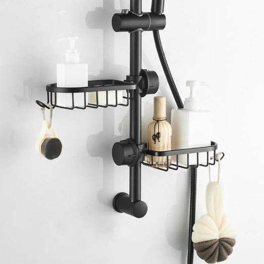 Bathroom Shelves Drain Shampoo Storage No Punching Required Shower Organiser Shelf Bathroom Accessories Organizers Supplies