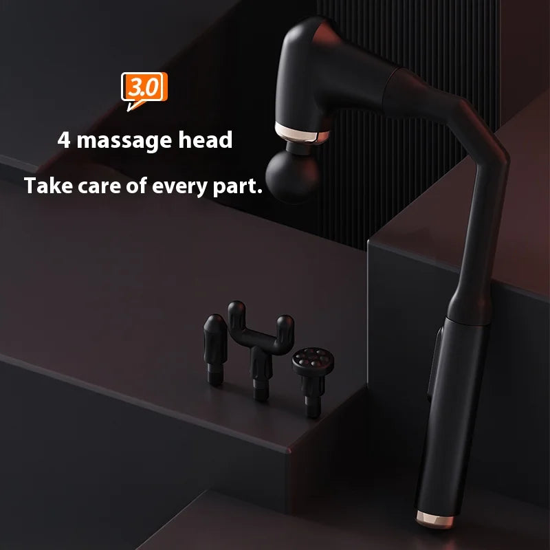 MUKASI Elbow Massage Gun, Massager with Extendable Handle, Deep Tissue Therapy for Neck, Shoulder & Upper/Lower Back Pain Relief