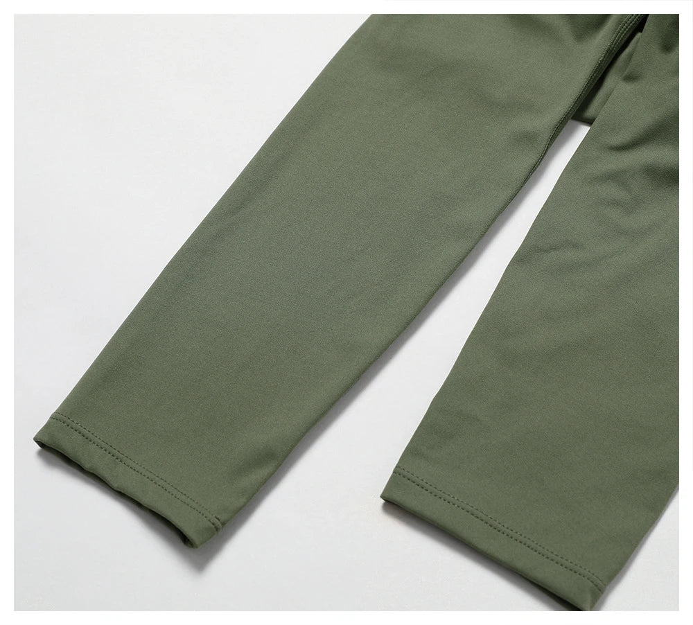Yoga Pants Back V-Waist Fitness Hip Lift Honey Peach Hip Sports Tights No Awkwardness Thread Warp Hip Long Pants
