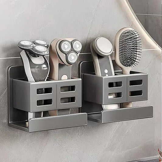 No Drill Shower Shelves Bathroom Organizer Rack Wall-Mounted Bathroom Shelves Over Toilet Floating Bathroom Shelves For Inside