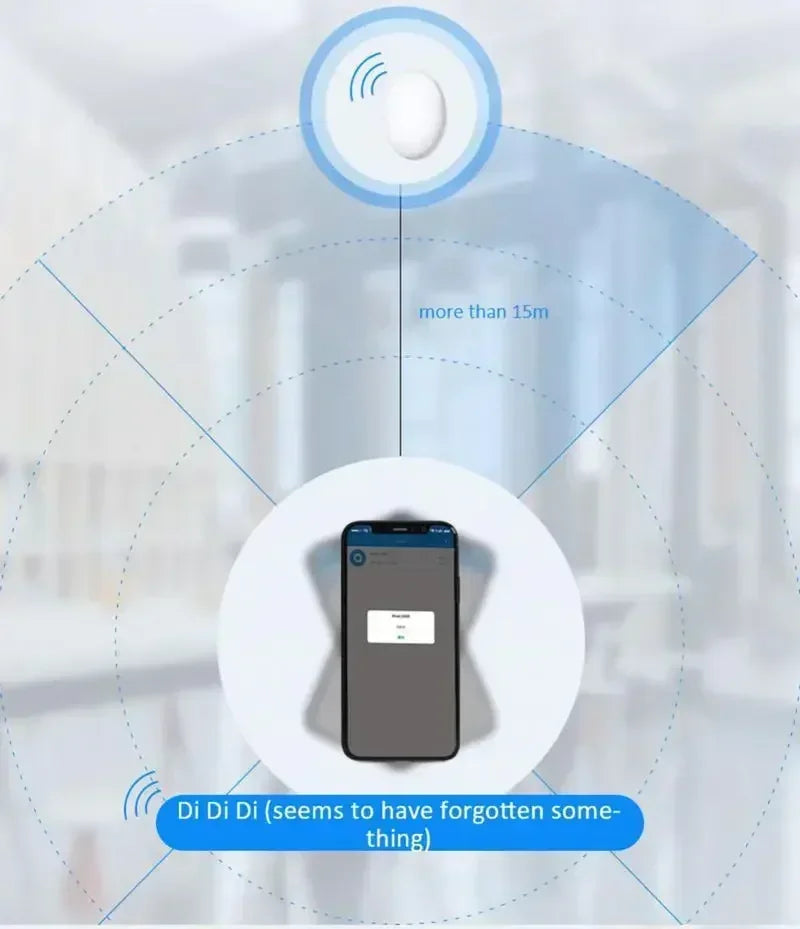 Xiaomi Mini GPS Tracker System For FindMy App Airtag Smart Bluetooth Locator Child Finder Bag Anti-Loss Pet Collar With Tracker