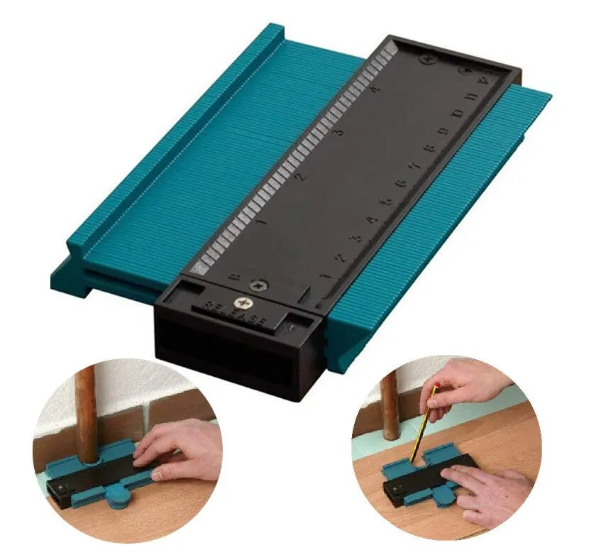 Shape Contour Gauge Duplicator Profile Measuring Tool Contour Duplication Gauge Contour Template Plastic Contour Copy Duplicator