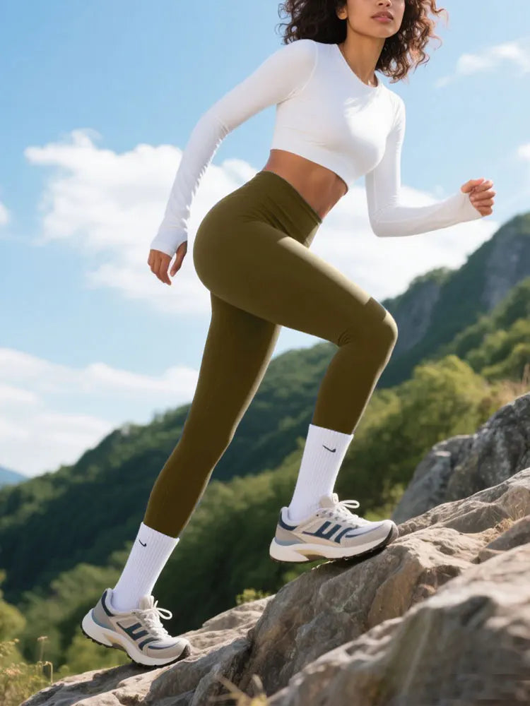 Yoga Pants Summer Hot Sale  High Waist Breathable Quick Drying Yoga Leggings Fitness Running Cycling Workout Gym sport Clothing