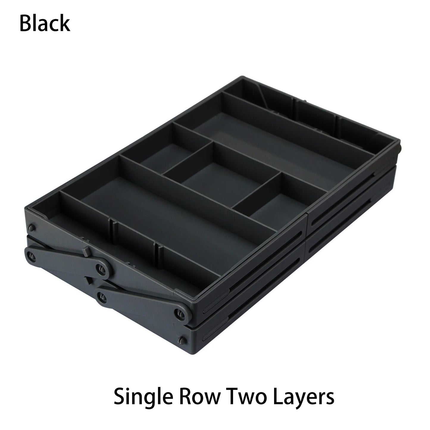 Foldable Drawer Organizer, Multifunctional Storage Box, Suitable for Kitchen Utensils, Tools, Jewelry, Makeup