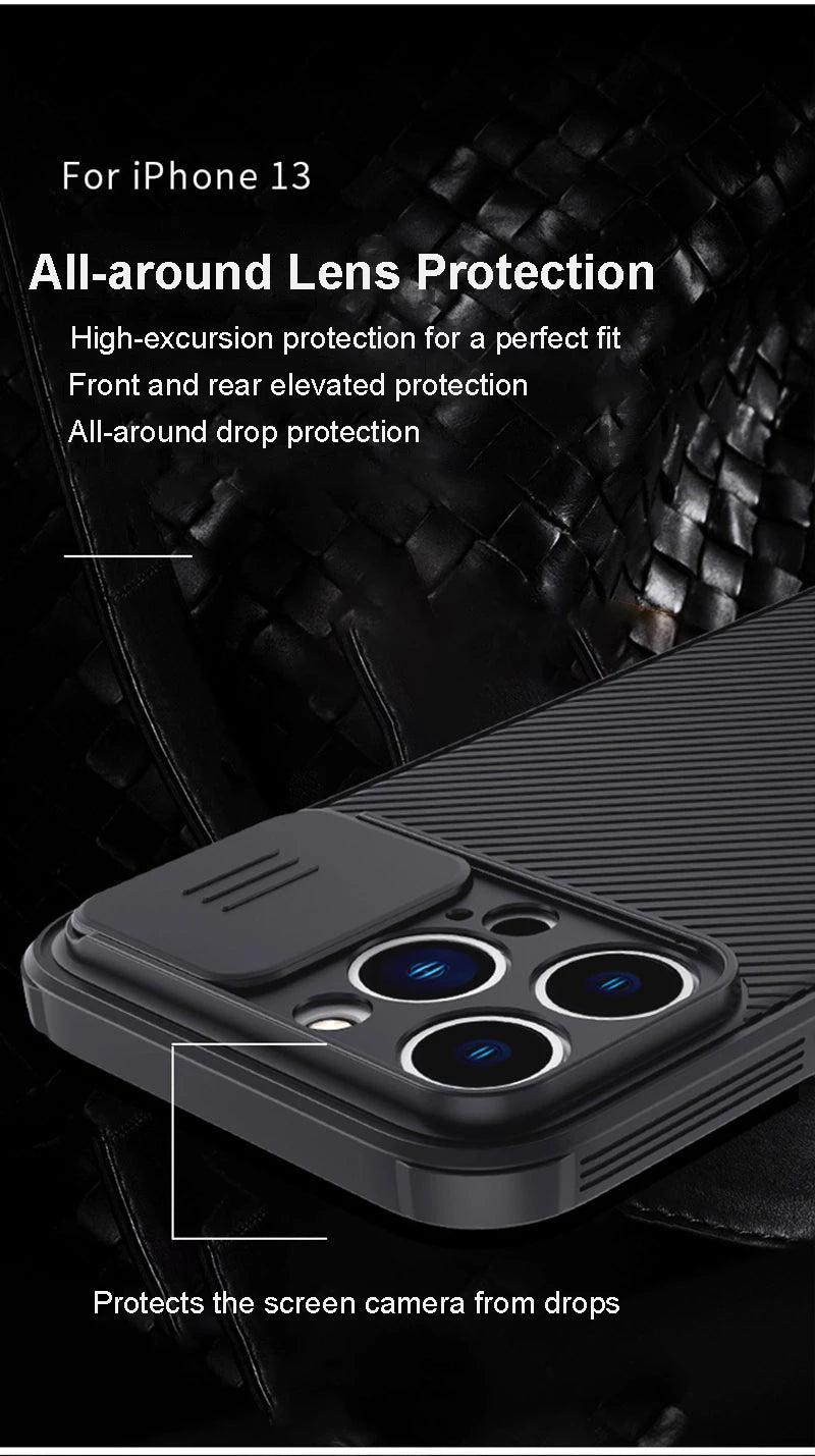 Slide Camera Lens Protection Magnetic Phone Case For iPhone 16 15 Pro Max 14 13 12 11 Silicone For Magsafe Wireless Charge Cover