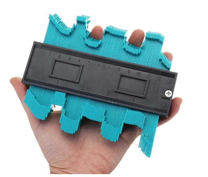 Shape Contour Gauge Duplicator Profile Measuring Tool Contour Duplication Gauge Contour Template Plastic Contour Copy Duplicator