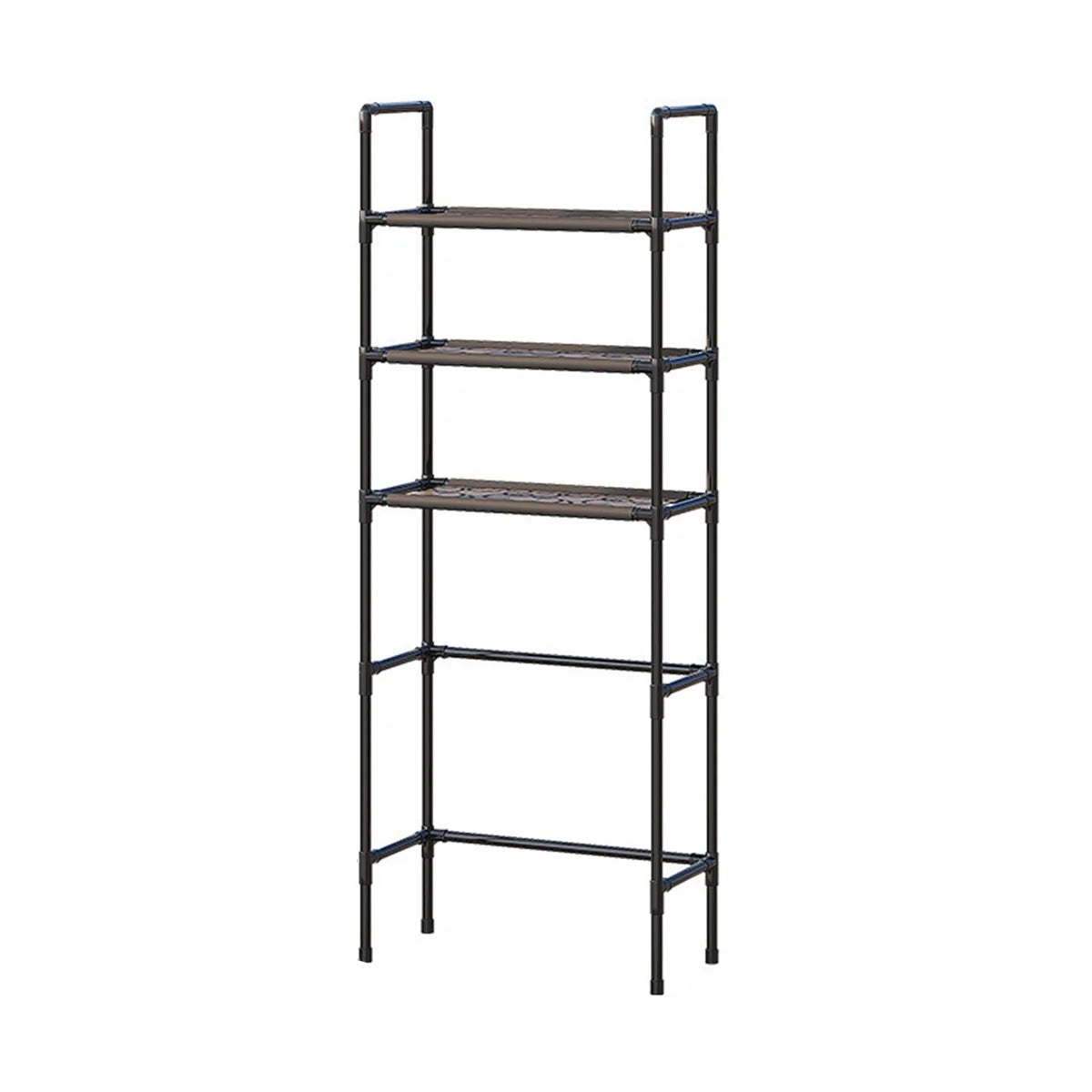 Bathroom Storage Rack Floor Mounted Over Toilet Shelf Multilayer Space Saver Multi-Functional Kitchen Organizer