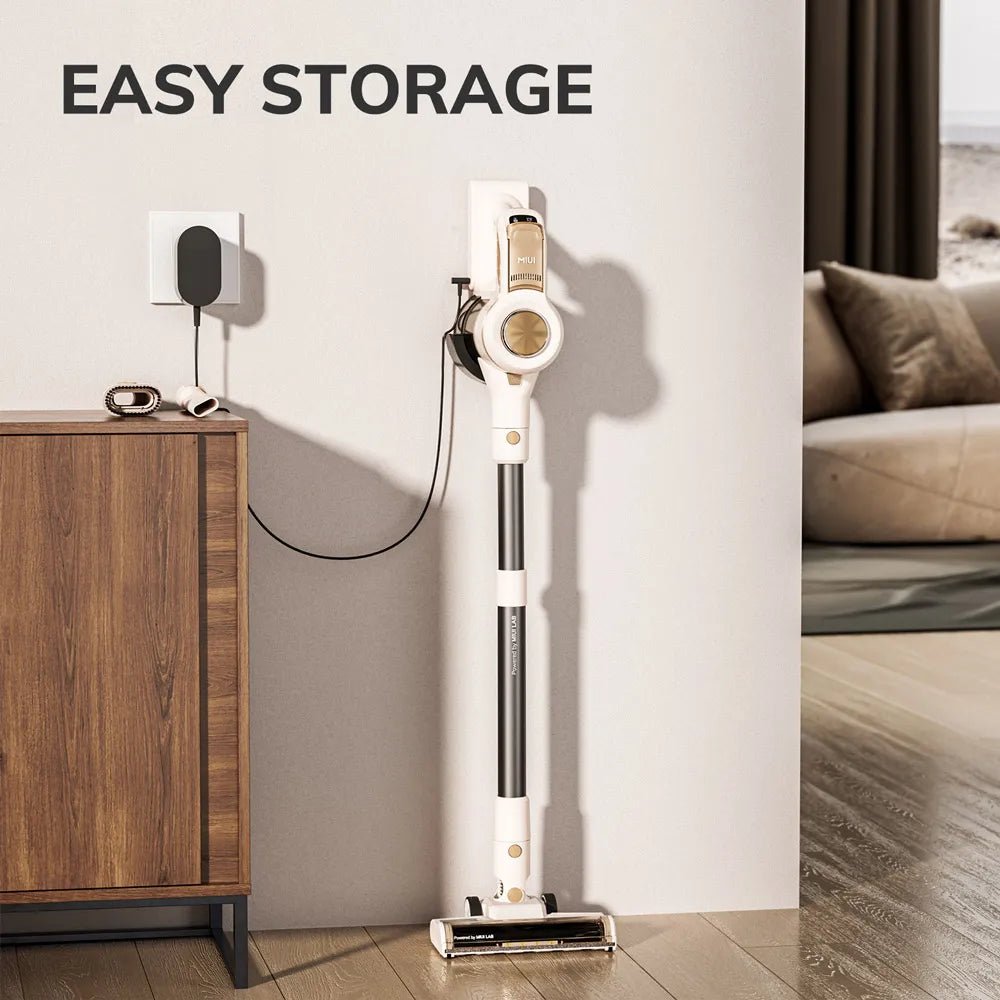 Cordless Vacuum Cleaner Hard Floor Carpets Pet Hair  Dual Motor Vacuum Cleaner Cleaning Machine Removable Battery