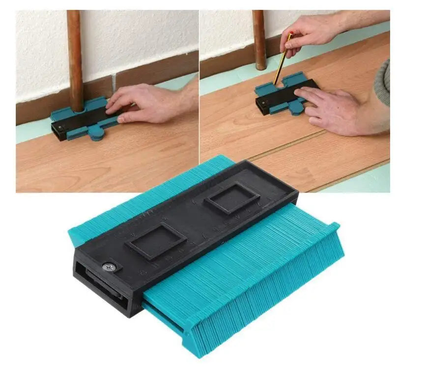Shape Contour Gauge Duplicator Profile Measuring Tool Contour Duplication Gauge Contour Template Plastic Contour Copy Duplicator