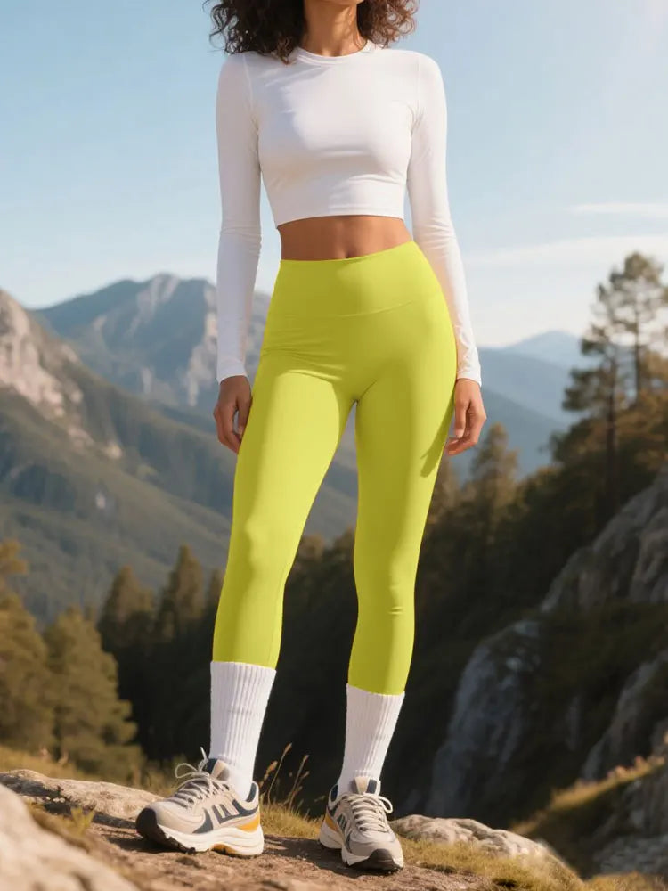 Yoga Pants Summer Hot Sale  High Waist Breathable Quick Drying Yoga Leggings Fitness Running Cycling Workout Gym sport Clothing