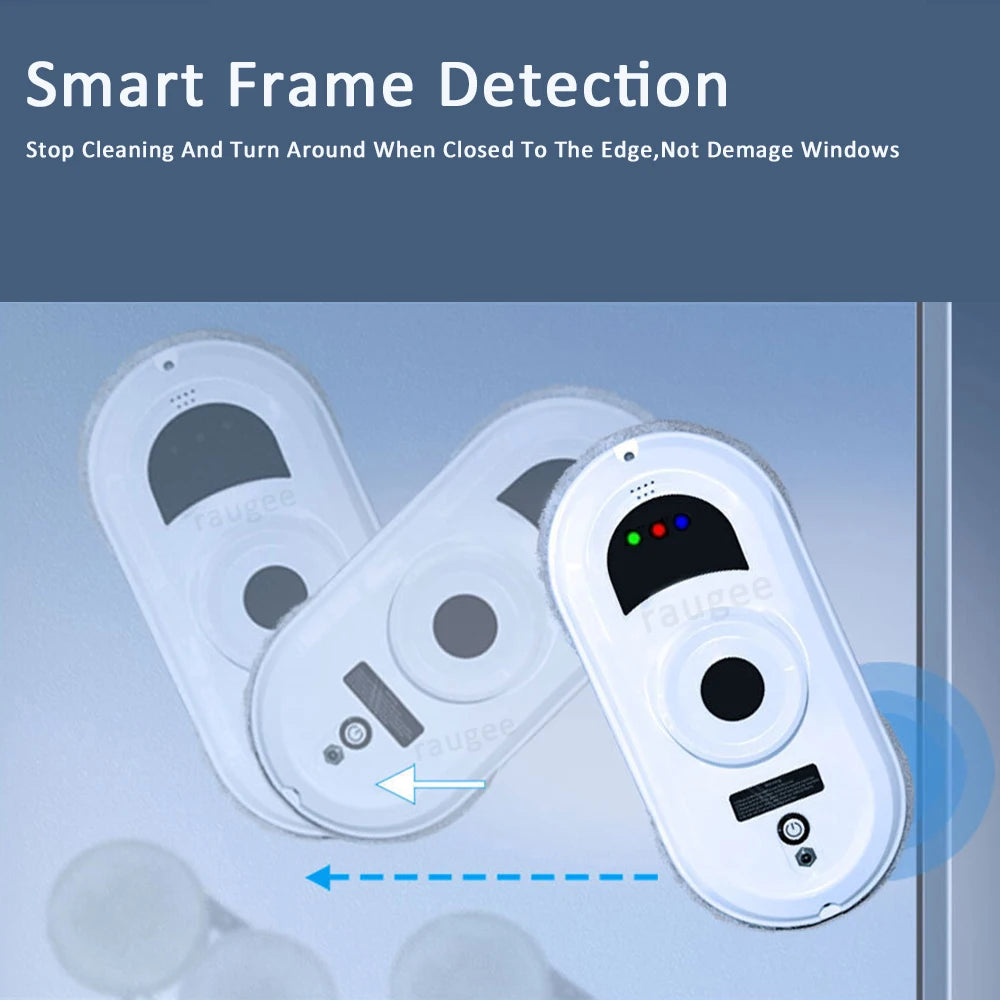 Robotic Window Cleaner Intelligent Window Cleaner Robot Clean Glass Electric Window Washer Robot with Remote Control for Home