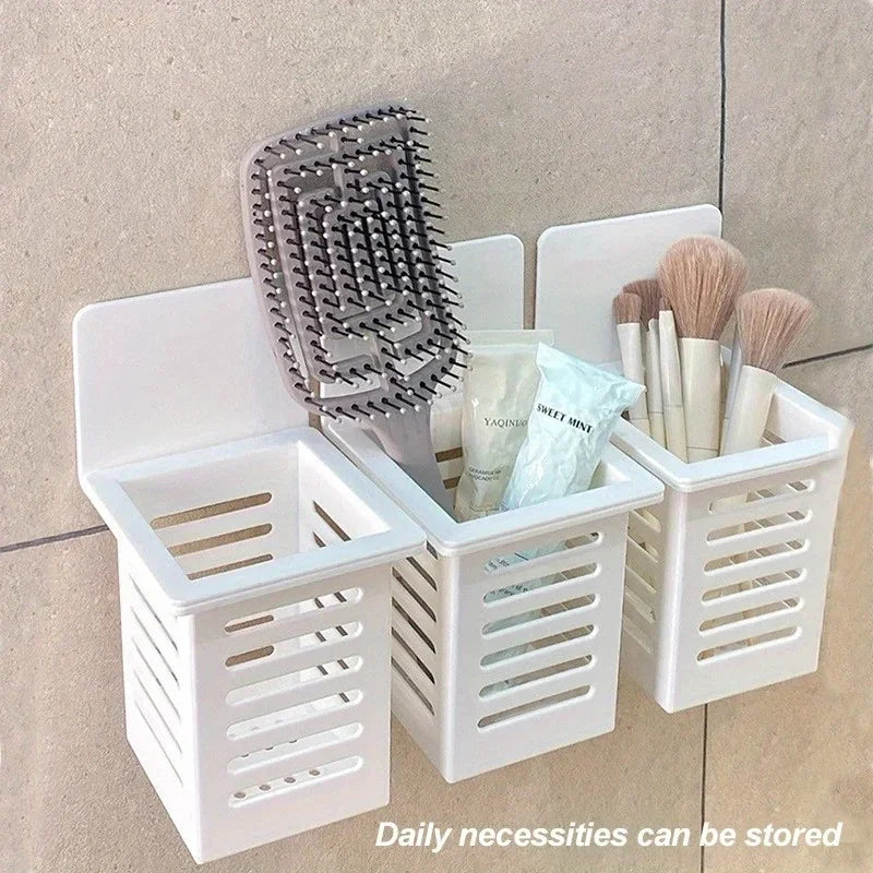 Bathroom Commodity OrganiserWall Mounted Toothpaste HolderToothpaste Toothbrush OrganiserToothbrush Holder  tooth brush holder