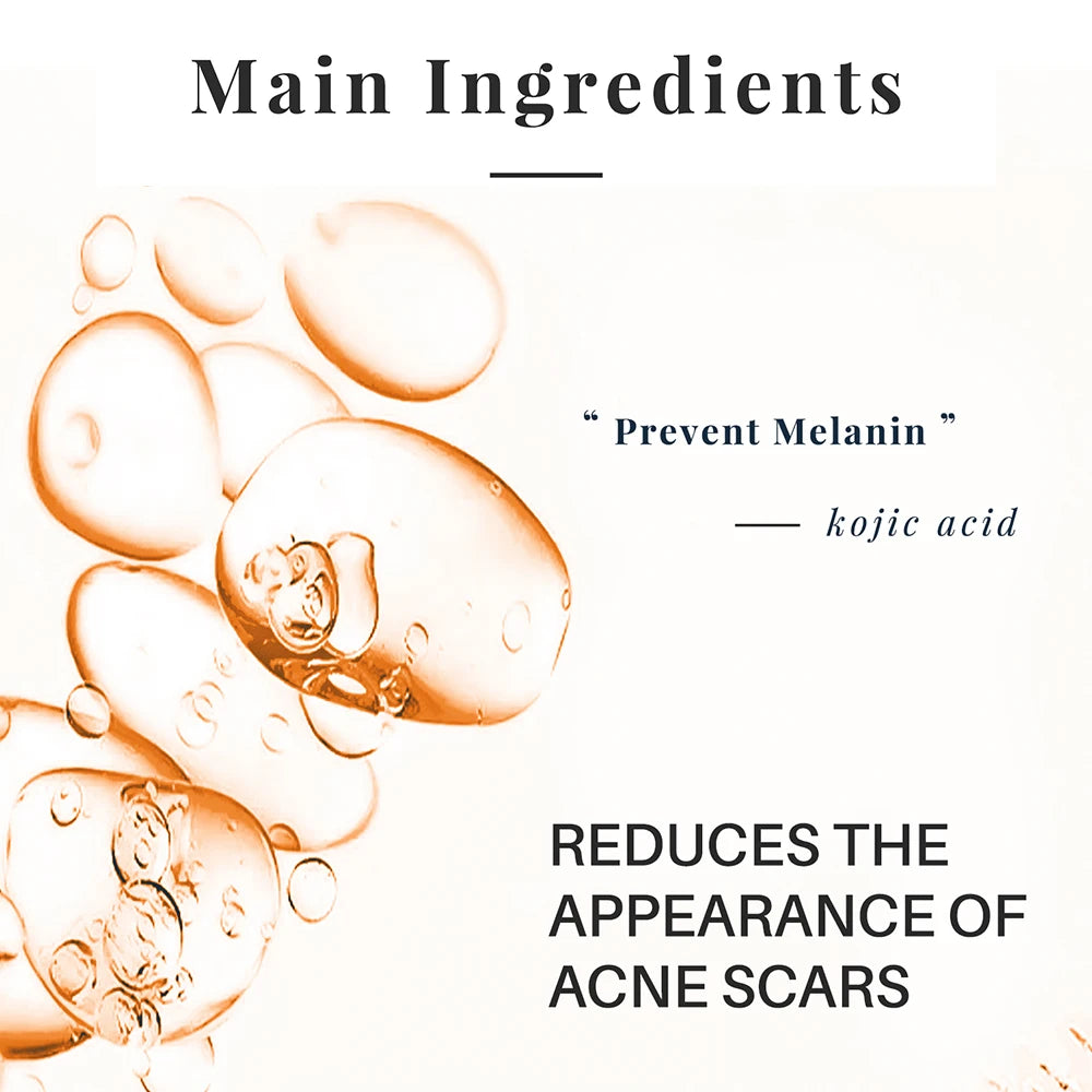 Kojic Acid Skin Care Set Anti-aging Face Cream Wrinkle Removal Facial Serum Deep Cleansing Brighten Moisturize Kojic Acid Soap